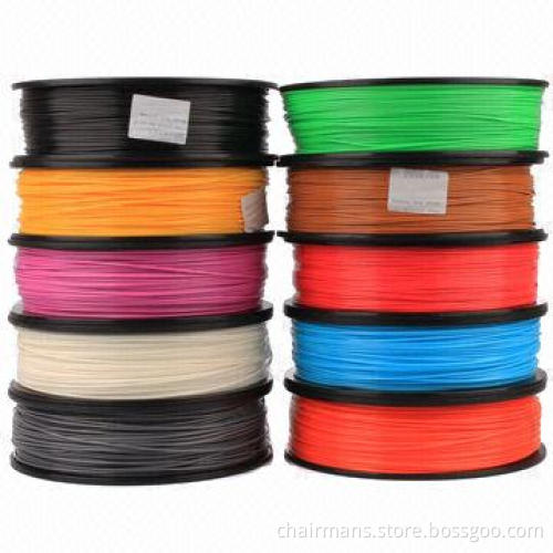 3D Printing Filament Materials, PLA/ABS, Customized Designs and Colors Available
